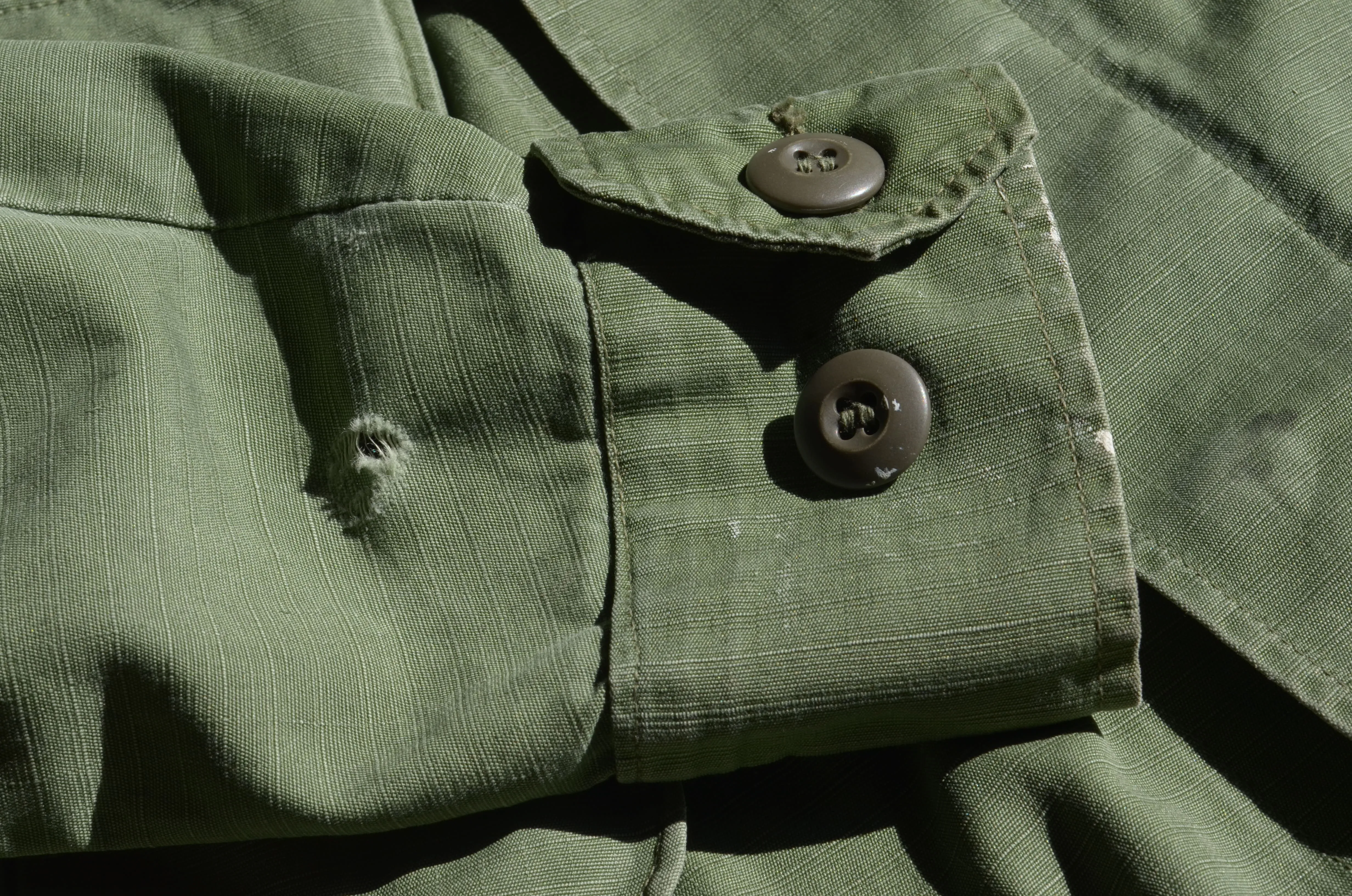U.S. Military - Jungle Fatigue Jacket 4th Type with Van Halen Print