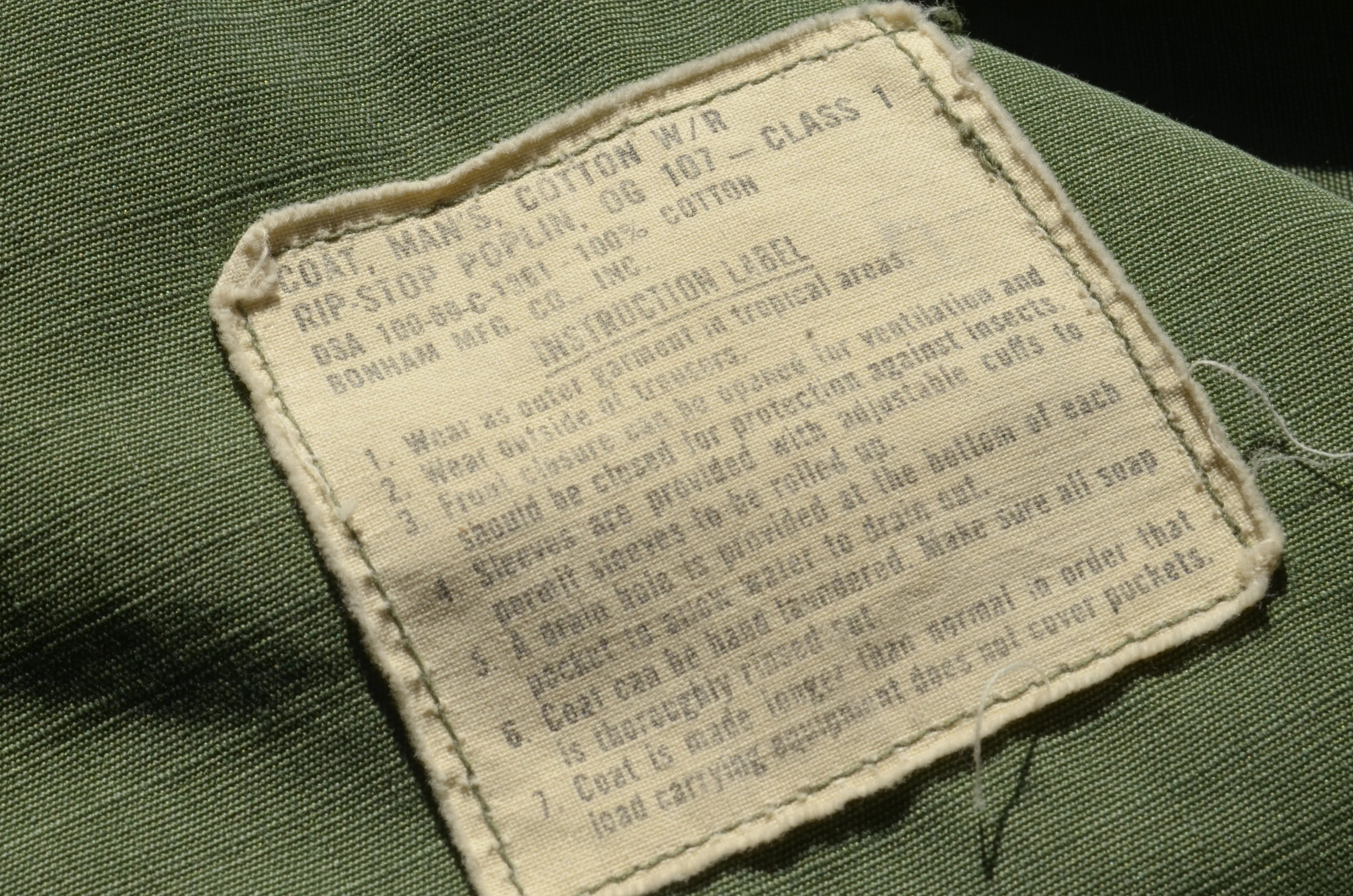 U.S. Military - Jungle Fatigue Jacket 4th Type with Van Halen Print