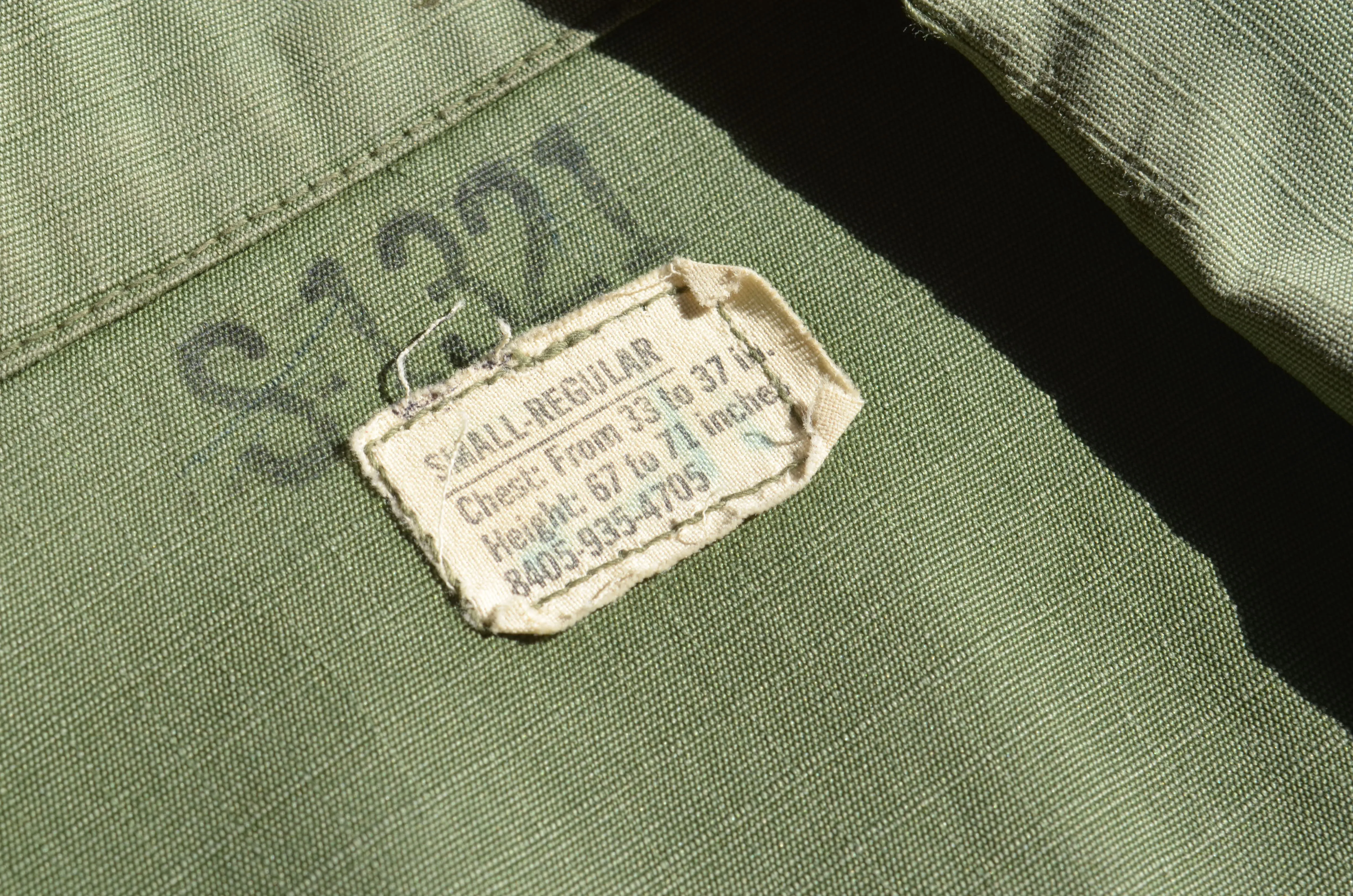 U.S. Military - Jungle Fatigue Jacket 4th Type with Van Halen Print