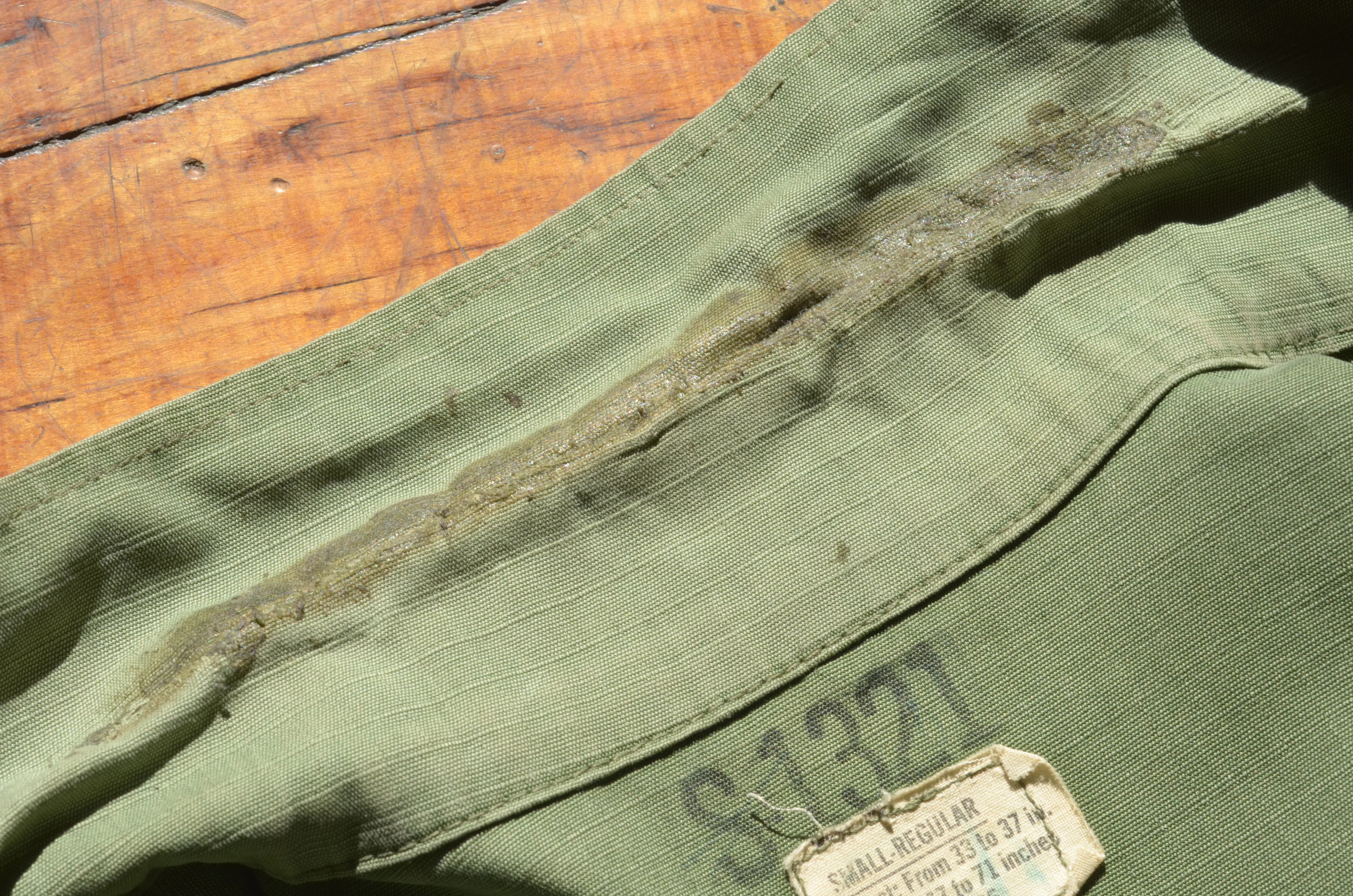 U.S. Military - Jungle Fatigue Jacket 4th Type with Van Halen Print