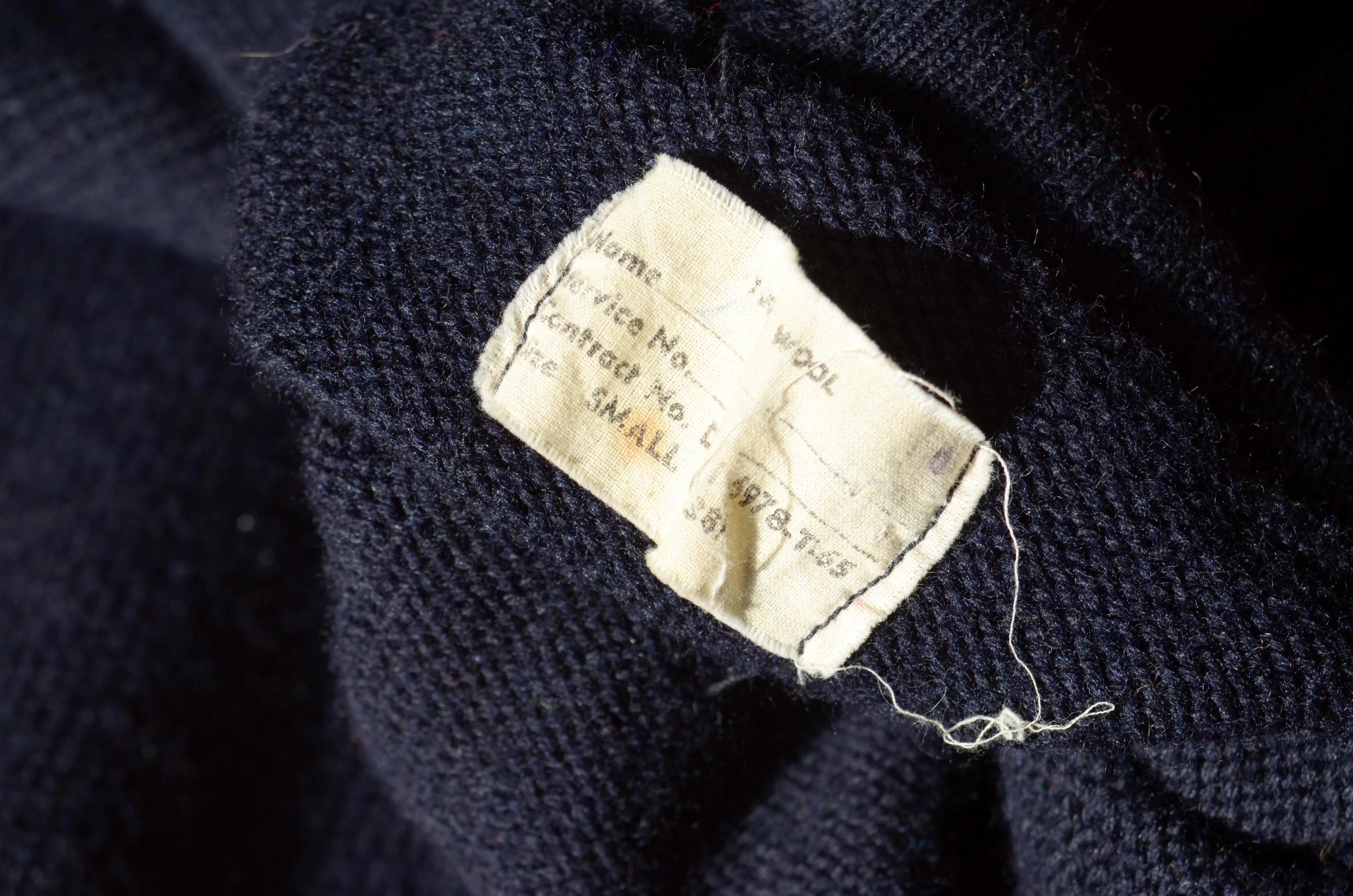 U.S. Military - U.S.N Mock Neck Sweater