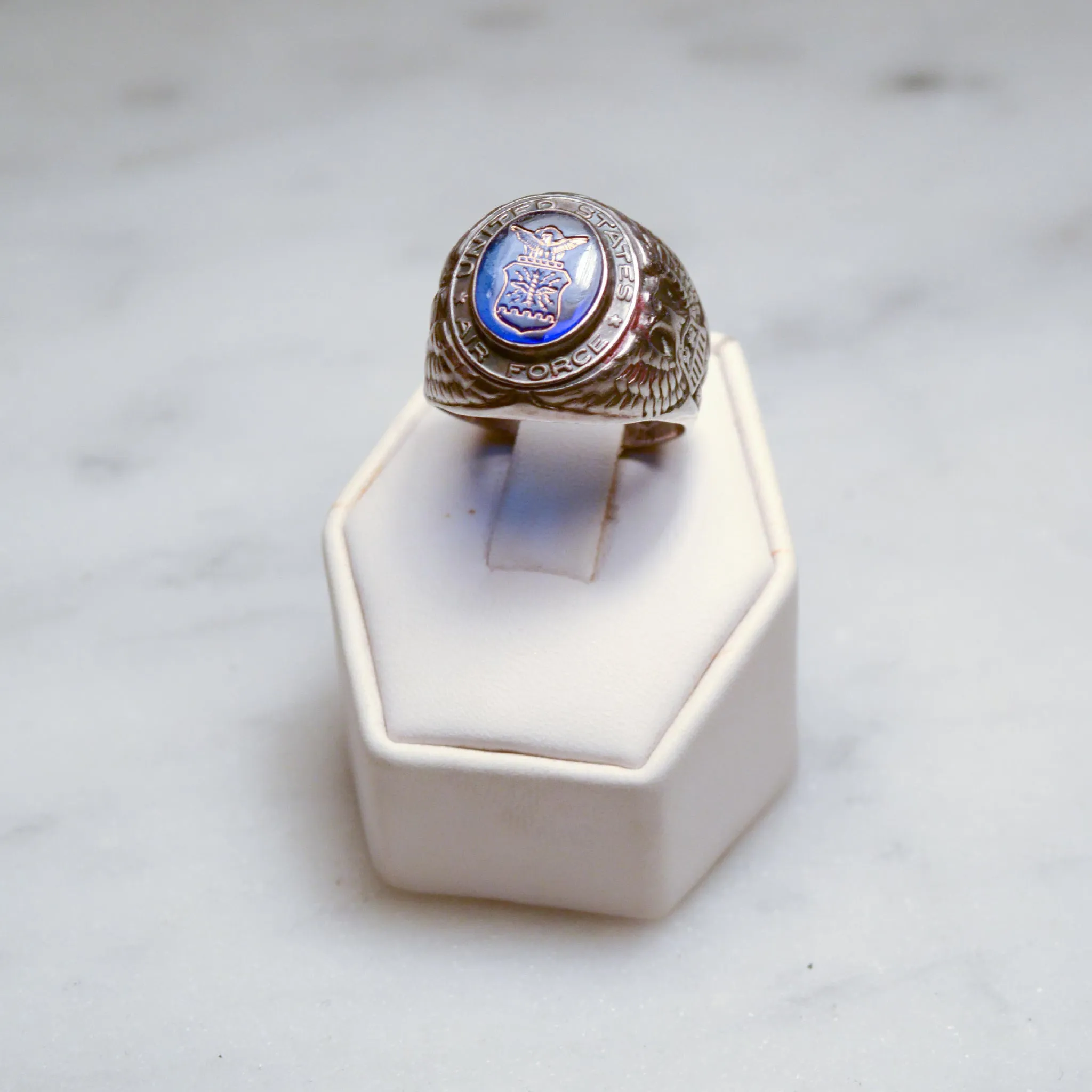USAF Sterling Silver Signet Ring