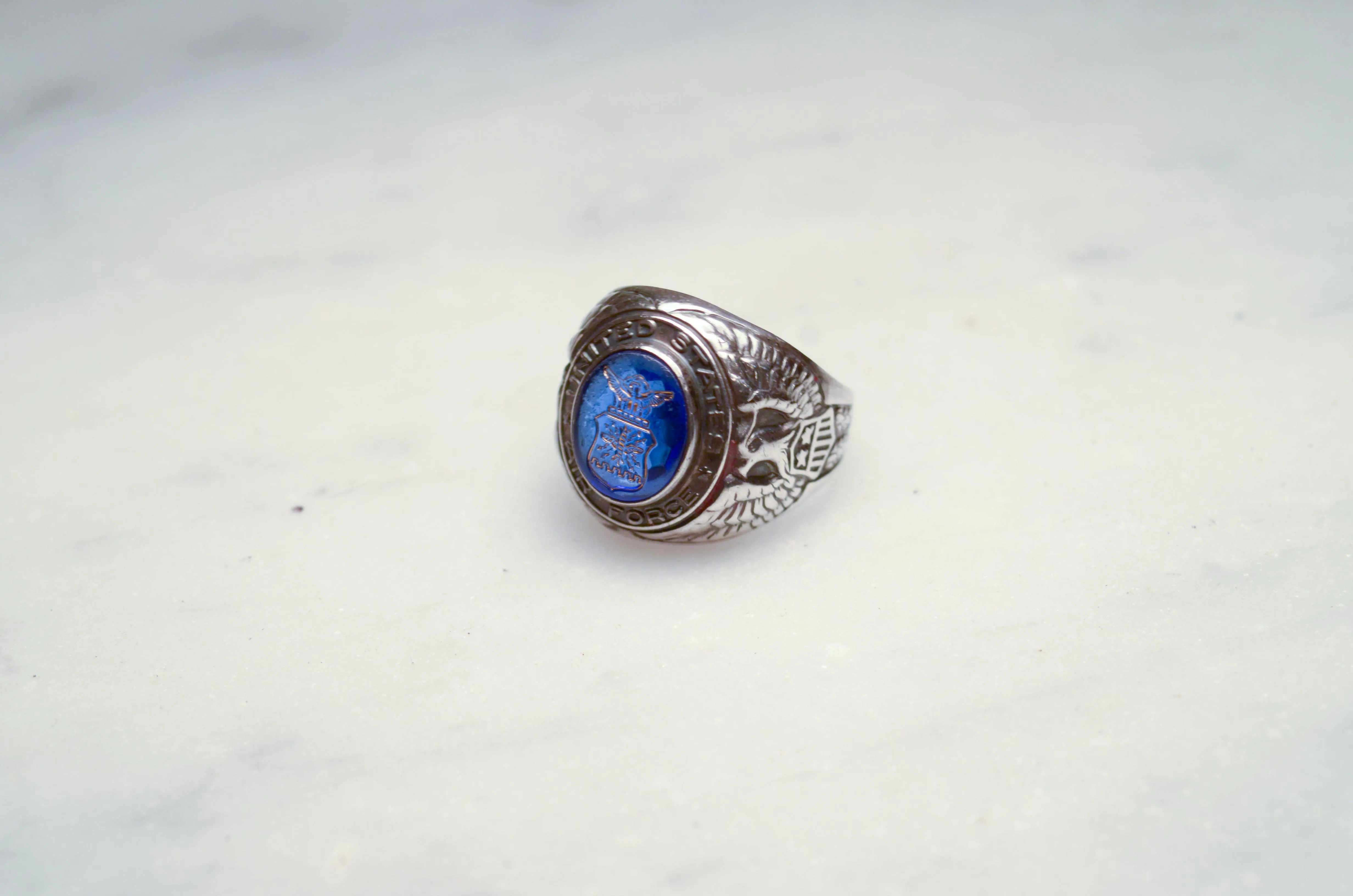 USAF Sterling Silver Signet Ring