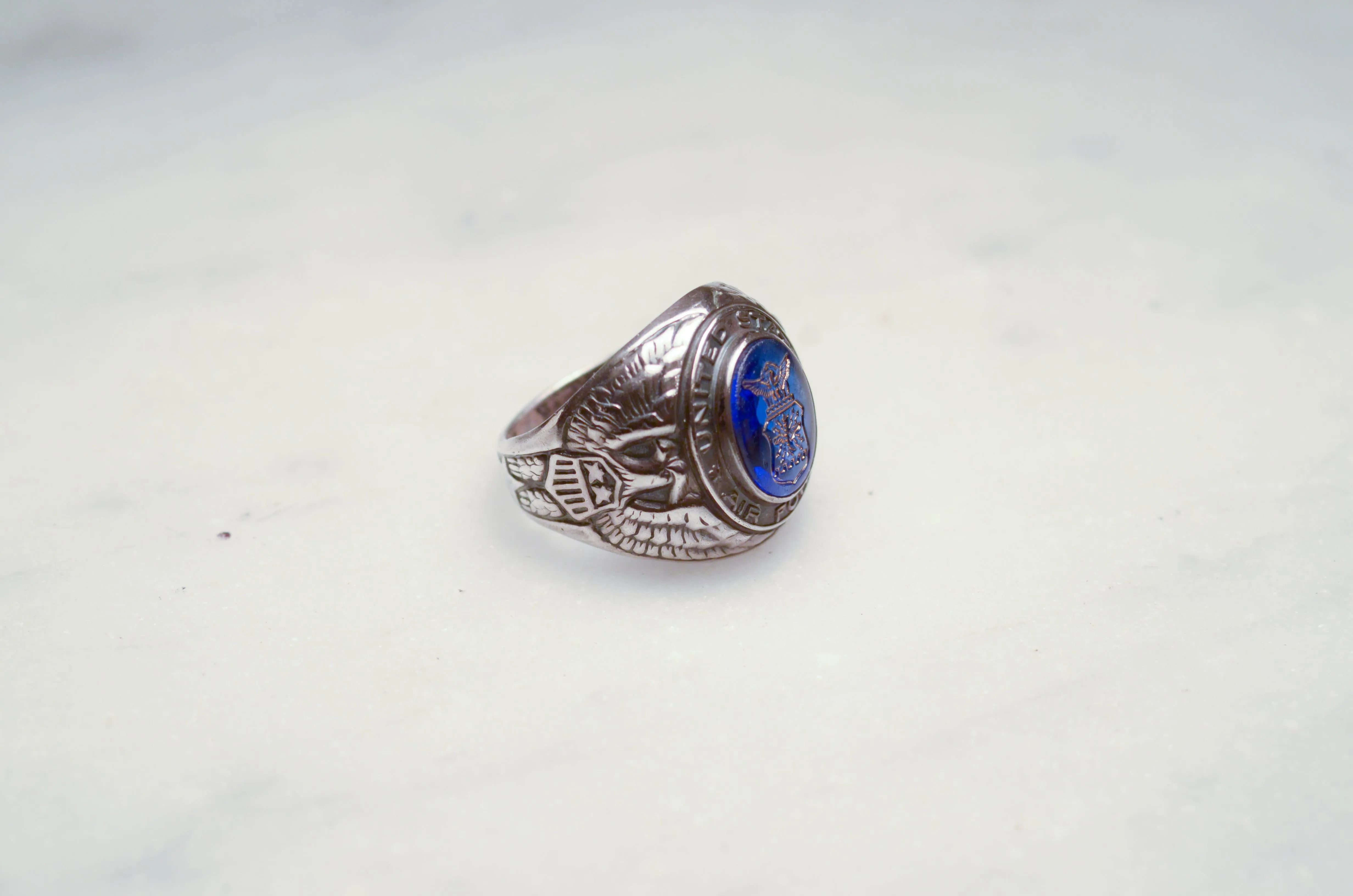 USAF Sterling Silver Signet Ring