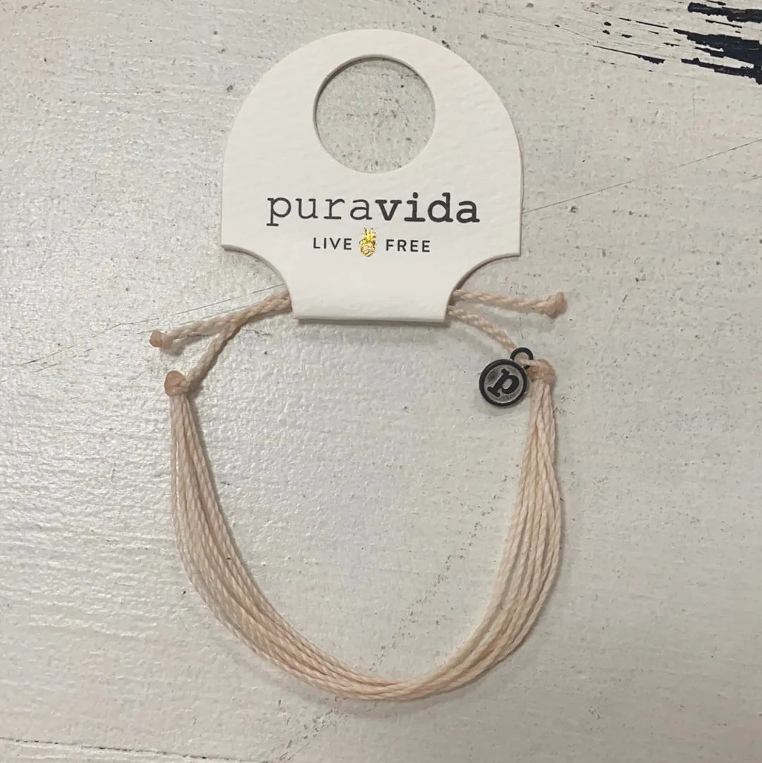 Vanilla Solid Bracelet - Pura Vida