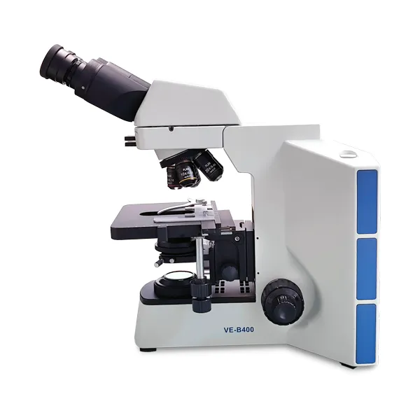 VE-B400 Binocular Biological Microscope w/ Koehler Illumination  and Plan Achromatic Objectives