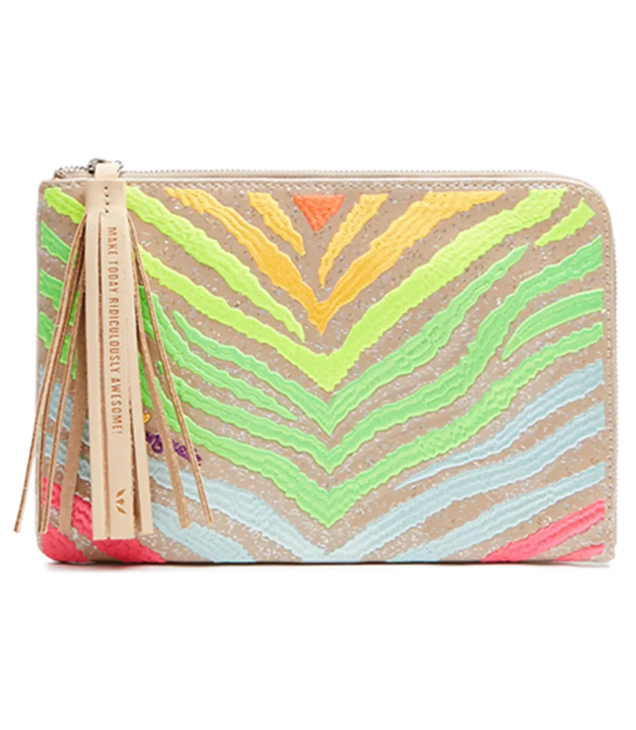 Veronica L Shaped Clutch