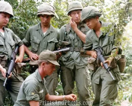 Vietnam Troops Booby Traps  2474