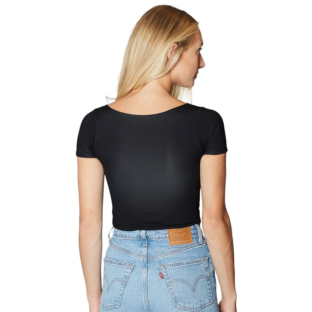 Virginia Tech Black Babydoll Tee