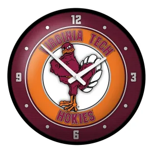 Virginia Tech Hokies: Mascot - Modern Disc Wall Clock