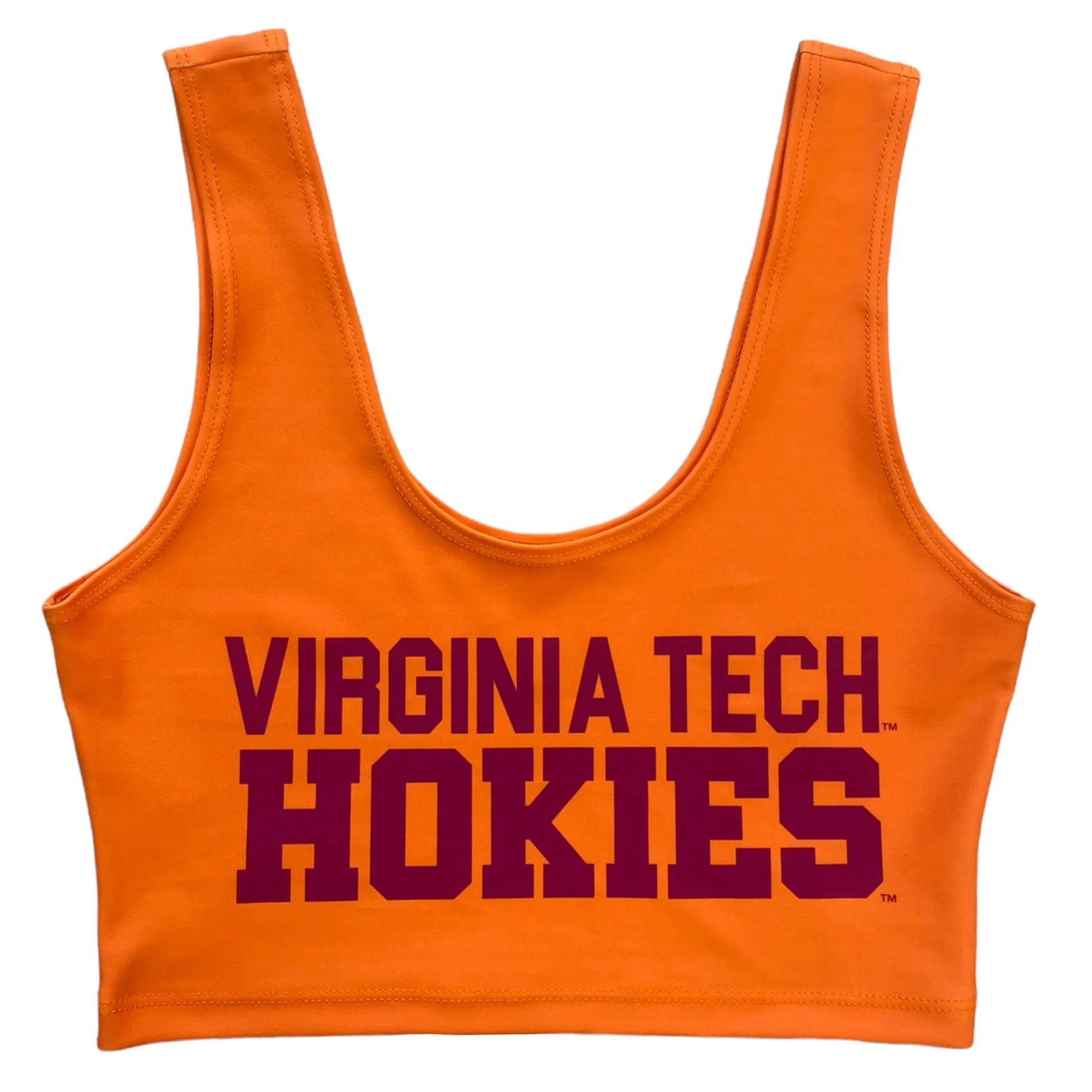 Virginia Tech Orange Crop Tank Top