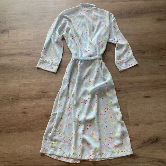 VSX Sheer Floral Robe EUC