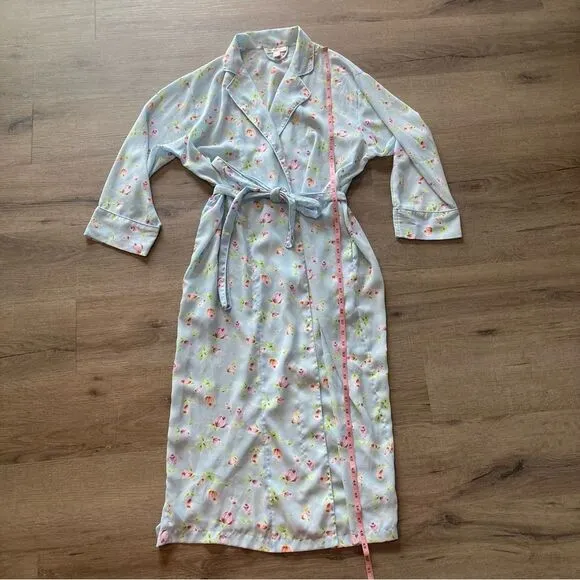 VSX Sheer Floral Robe EUC