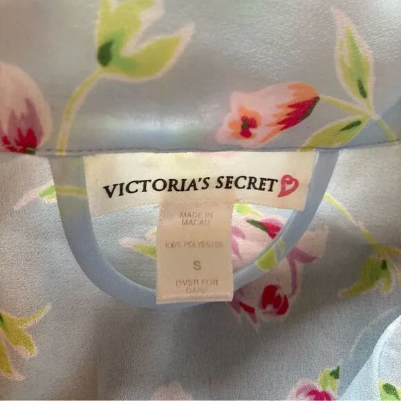 VSX Sheer Floral Robe EUC