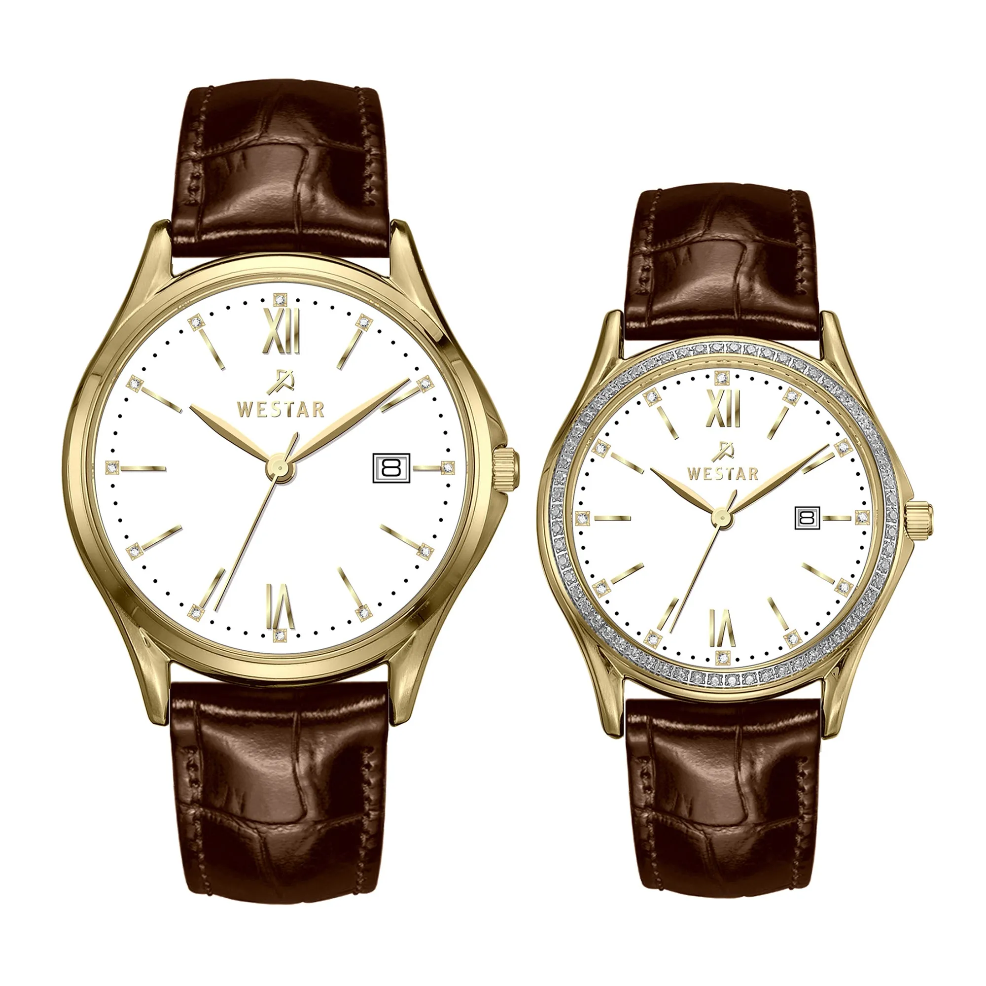 Westar Couple Watch 50261GPN121 & 40261GPN121