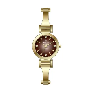 Westar Ornate Ladies 26 mm Brown Dial Quartz Watch - 20337GPN110