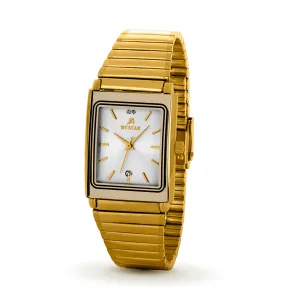 Westar White Dial Gents Executive Watch - 8847GPN101
