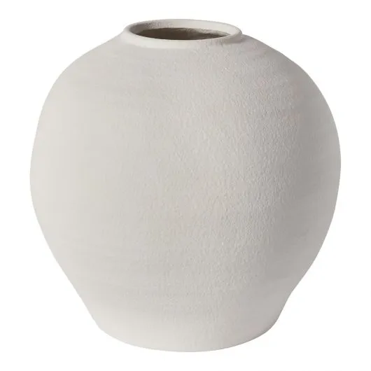 White Concrete Konos Vase (2 Sizes) - DS Only