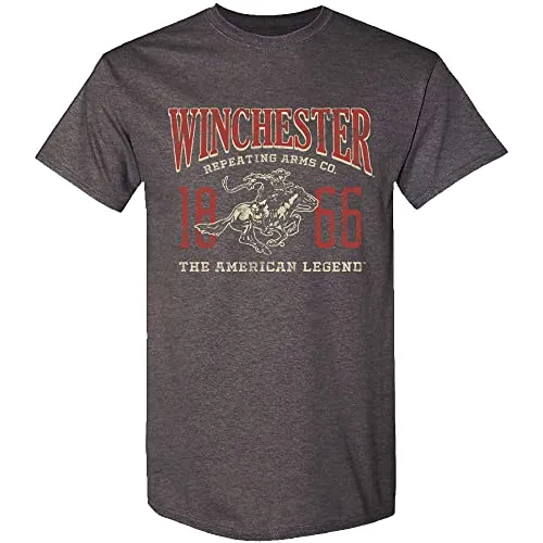 Winchester Classic - Vintage 1866 Horse and Rider - Short Sleeve T-Shirt