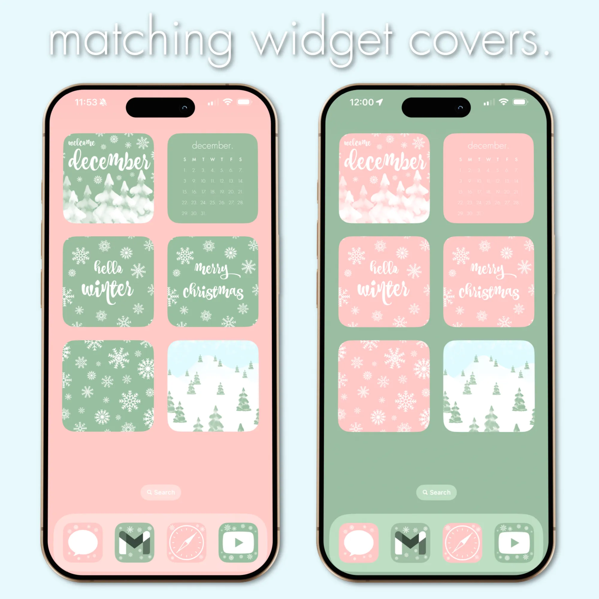 winter wonderland theme pack.