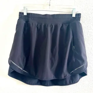 Women's Black Athletic Shirt w Shorts