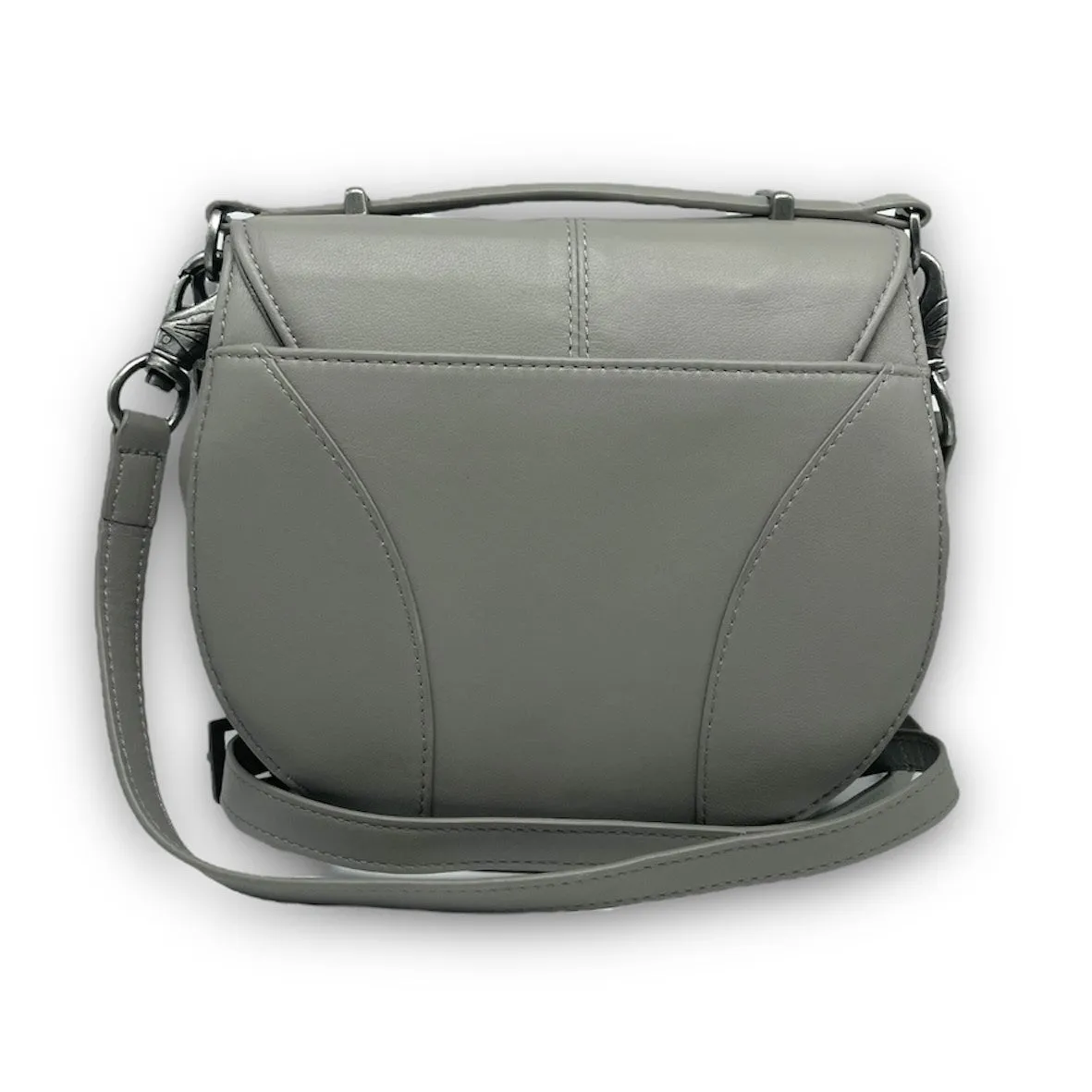 Women's Legend Leather Chain Detail Crossbody Purse