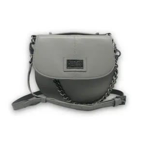 Women's Legend Leather Chain Detail Crossbody Purse