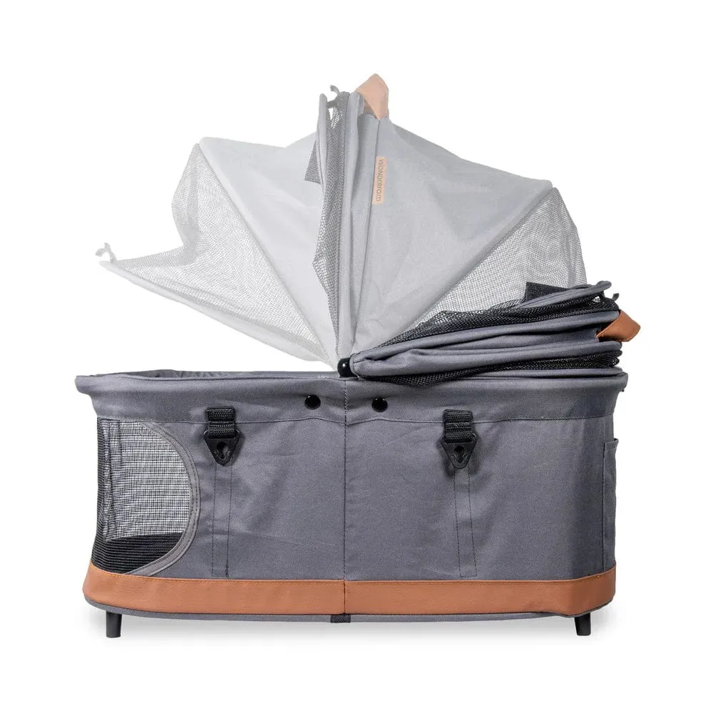 Wonderfold Folding Pet Stroller - Graphite Grey