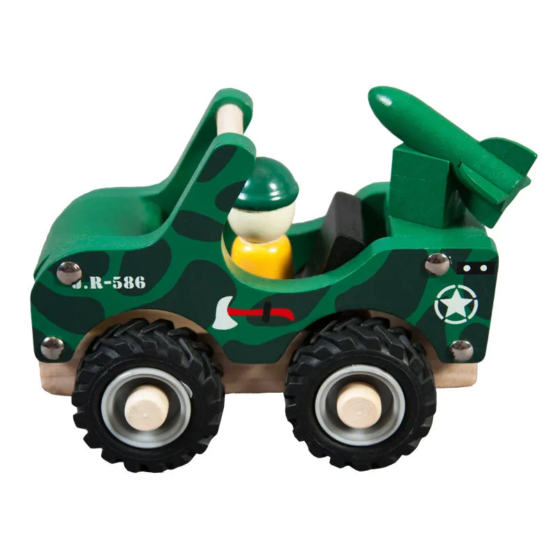 Wooden Military Truck
