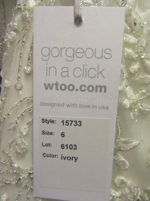 Wtoo by Watters Alea 15733 Size 6