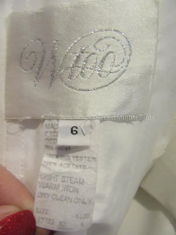 Wtoo by Watters Alea 15733 Size 6