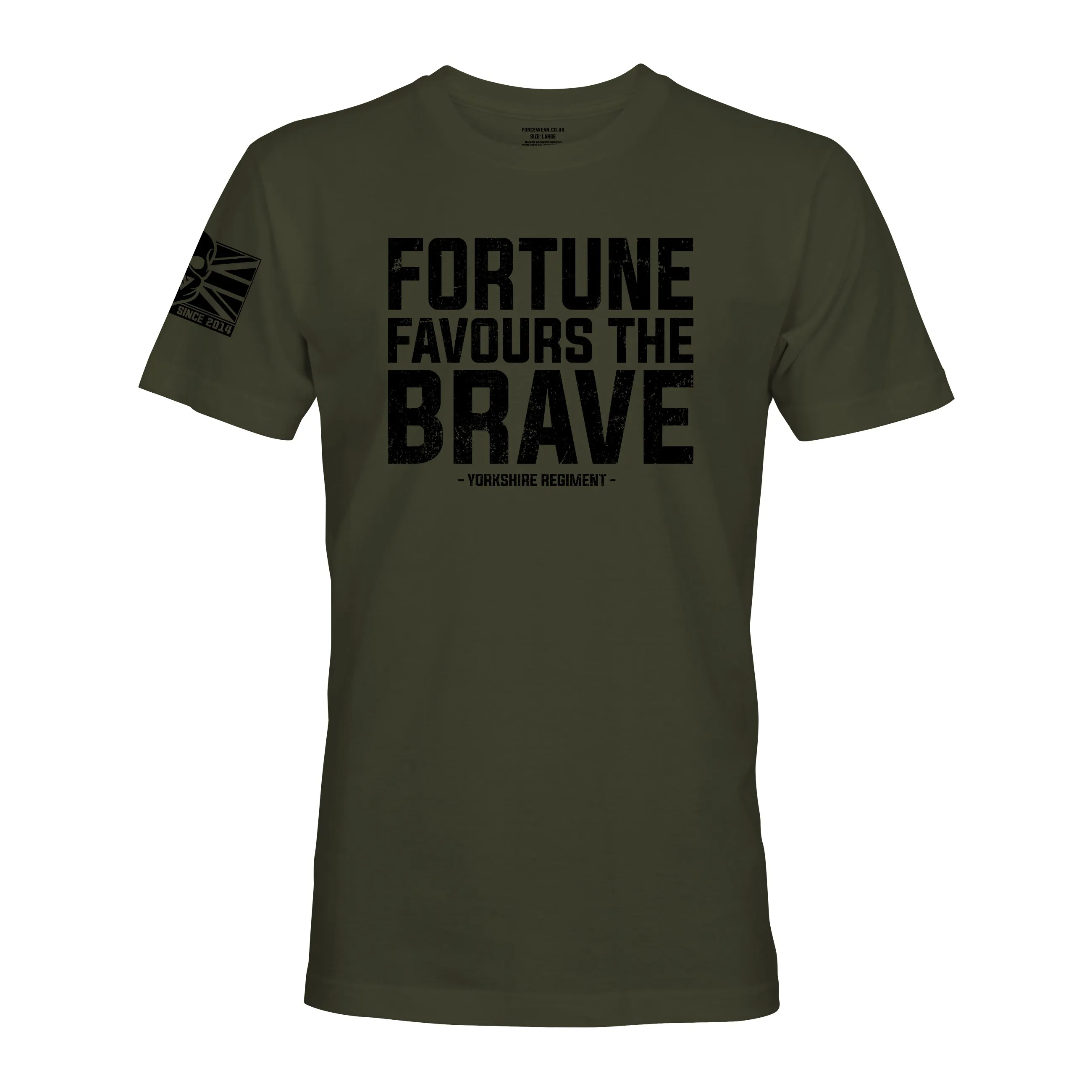 YORKSHIRE REGIMENT MOTTO (FORTUNE FAVOURS THE BRAVE)