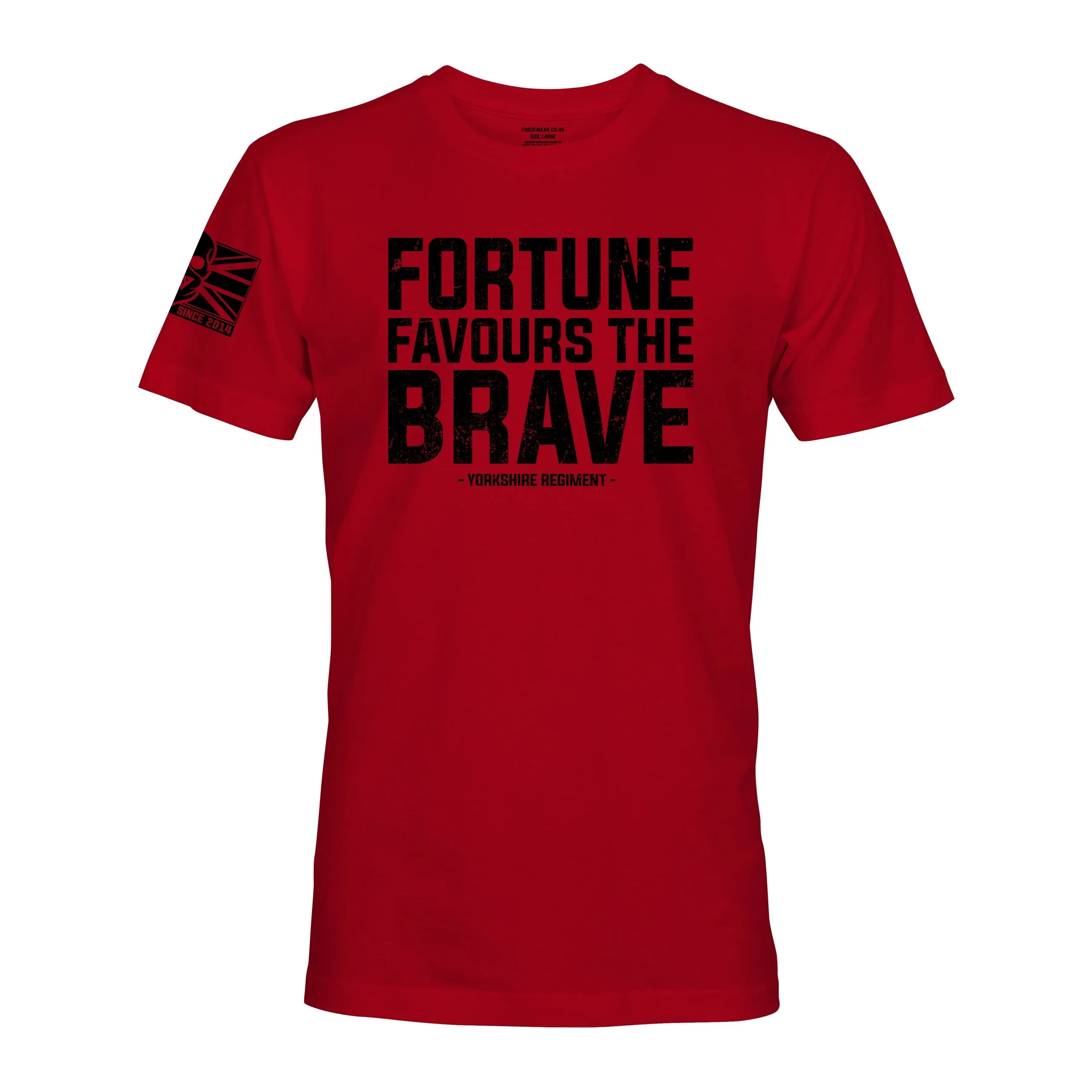YORKSHIRE REGIMENT MOTTO (FORTUNE FAVOURS THE BRAVE)