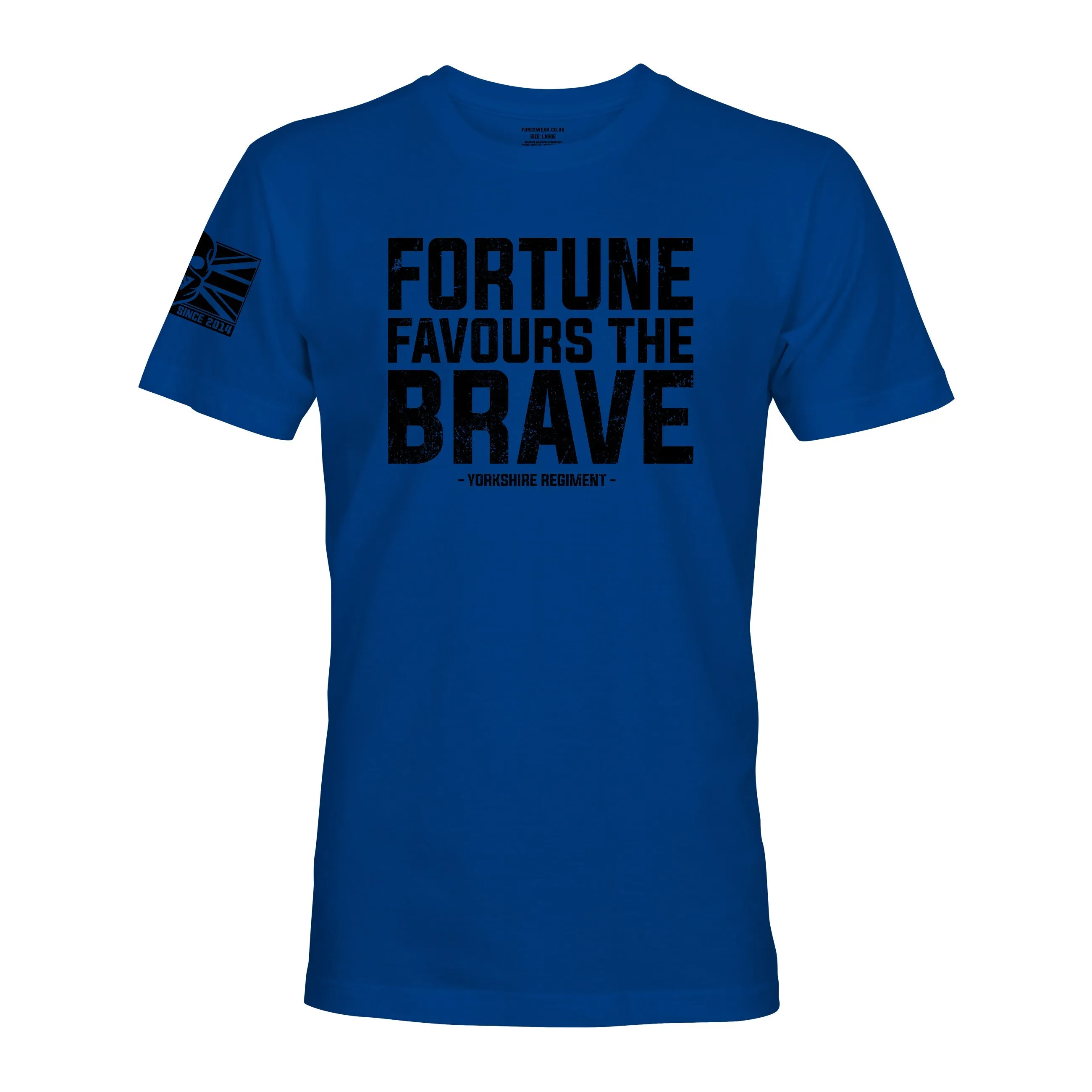 YORKSHIRE REGIMENT MOTTO (FORTUNE FAVOURS THE BRAVE)