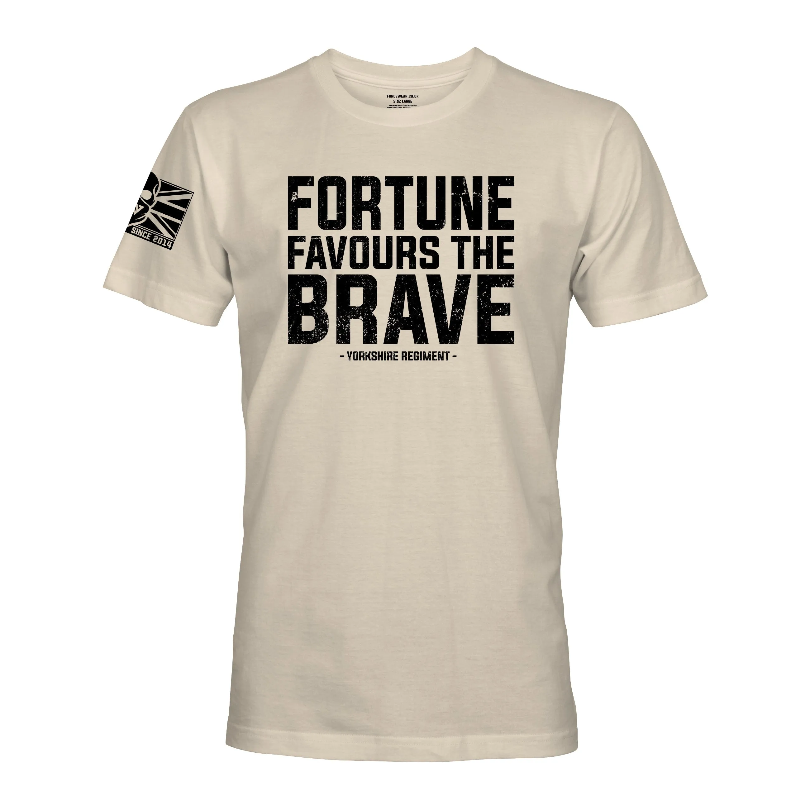 YORKSHIRE REGIMENT MOTTO (FORTUNE FAVOURS THE BRAVE)