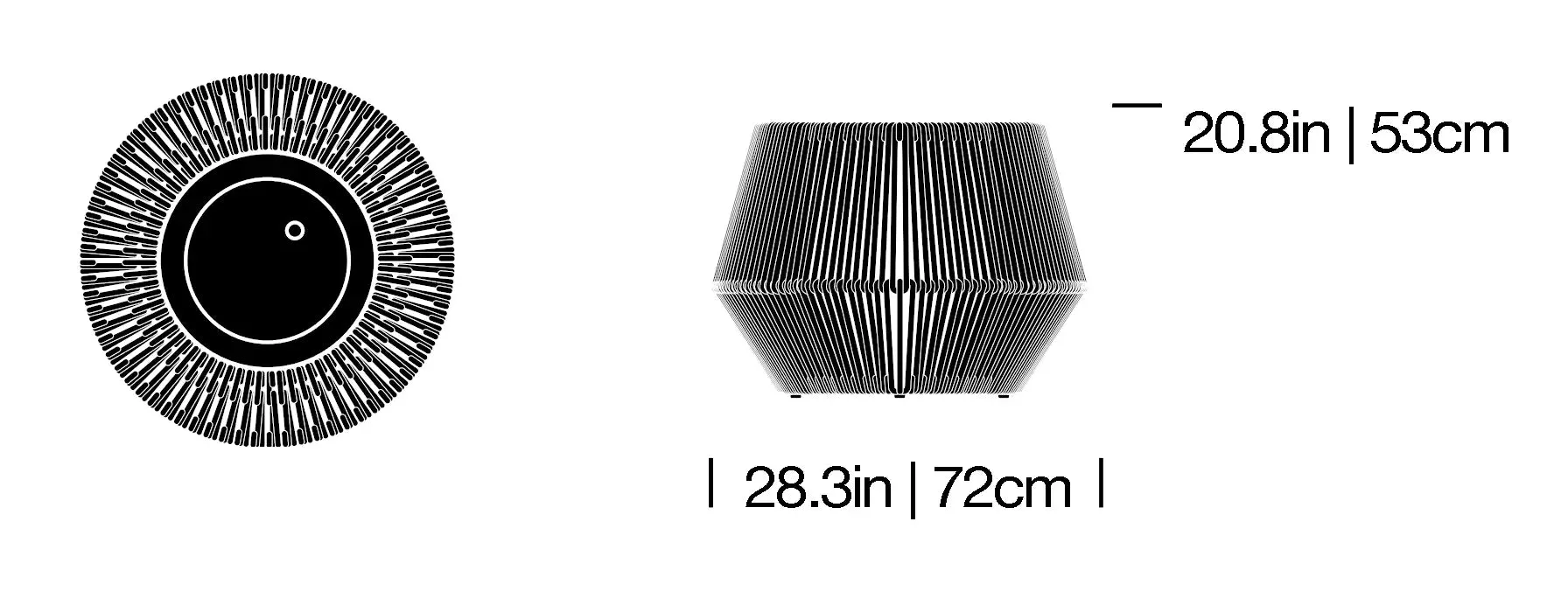 ZigZag  - Outdoor Planter